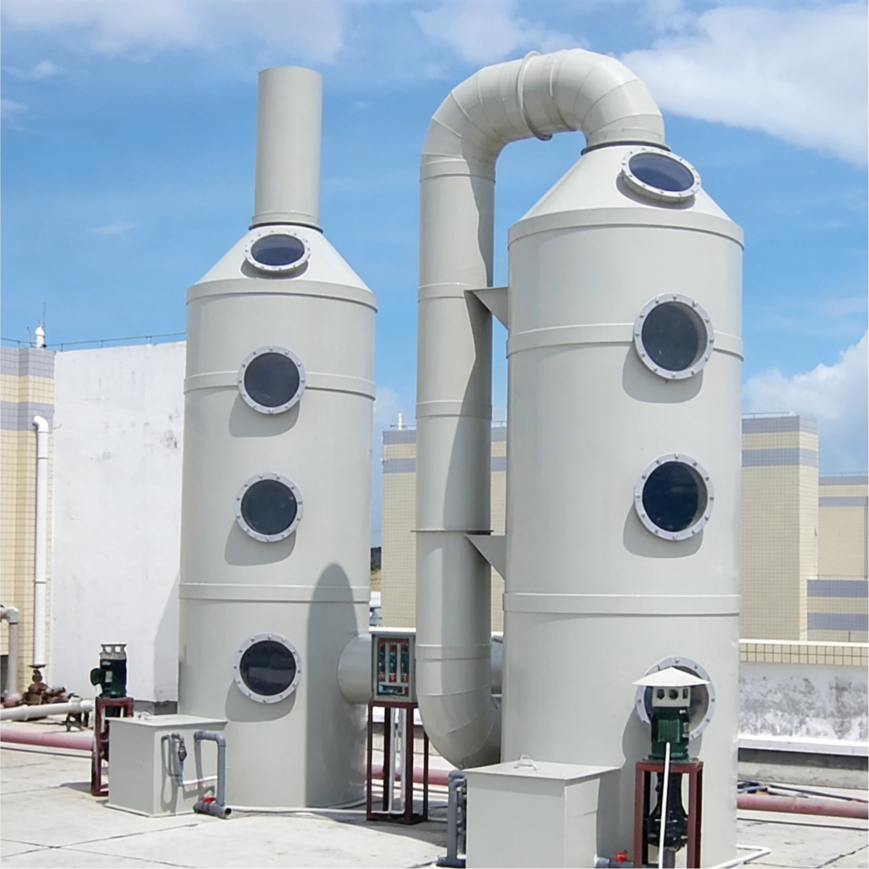 For gas purification