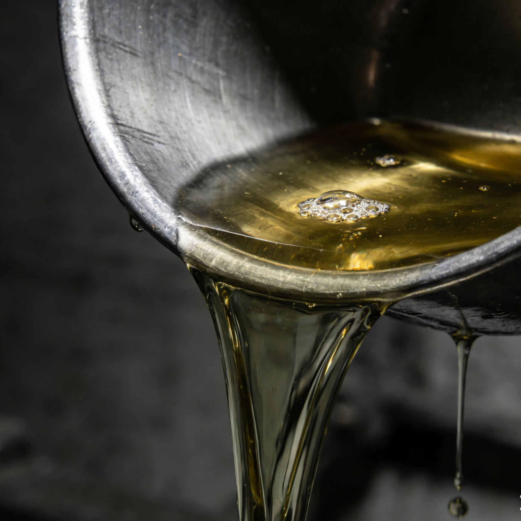 For lubricant